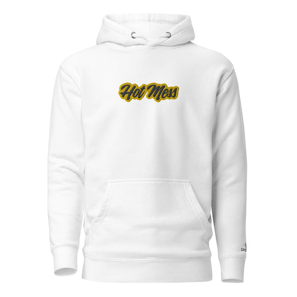 HOT MESS Hoodie in yellow