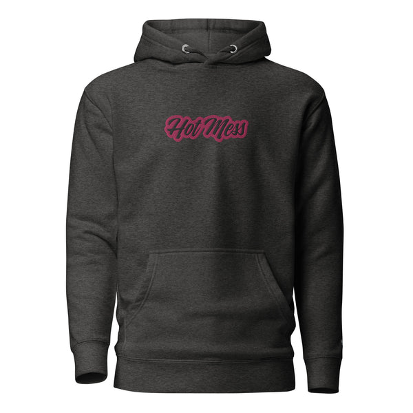 HOT MESS Hoodie in pink