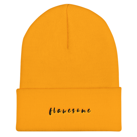 Flawesome Cuffed Beanie